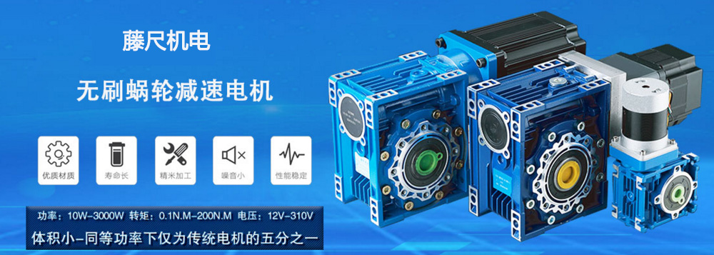 什么是無刷蝸輪減速電機？使用它的什么好處